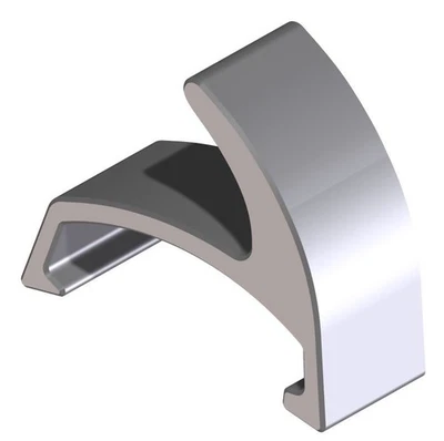 MARKENLOS 1x Haken Befestigung passend für Thule Urban Glider / Chariot Sport Radanhänger