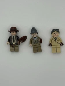 LEGO Professor Henry Jones Sr. Minifigure Indiana Jones 77012 NEW Pilot Lot - Picture 1 of 2