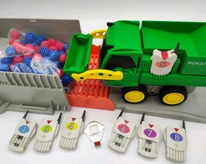 1997 ROKENBOK Starter Replacements Remote Green Front Loader Ball Storage w/Ramp - Picture 1 of 13