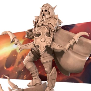 Sylvanas Windrunner - Dark Elf Ranger - Bite the Bullet - Dungeons and Dragons - Picture 1 of 7