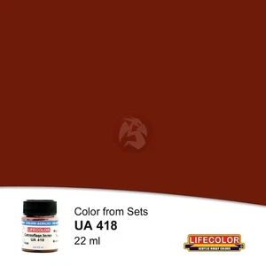 LifeColor Acrylic Paint Color Sets Italian Marrone Telo Mimetico FS 30061 UA418 - Picture 1 of 1