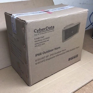SIP Horn Speaker POE Outdoor IP66 rated - Cyberdata 011457 - Zdjęcie 1 z 9