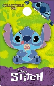 Monogramma - Spilla smaltata - Disney - Lito&Stitch con distintivo spilla bavero in rilievo Lolipop - Foto 1 di 1