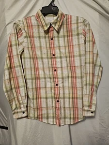 Womens Alfred Dunner Long Sleeve  Multicolored Button-up Shirt Size 10 - Picture 1 of 9