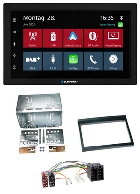 Blaupunkt MP3 Bluetooth DAB 2DIN USB Autoradio für Porsche 911, 996 (97-06) - Bild 1 von 4