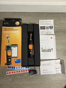 Testo 549i Hochdruckmessgerät Bedienung per Smartphone 0560 2549 02 Smart Probe - Bild 1 von 17