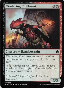 Cindering Cutthroat C Bloomburrow 208 NM - Picture 1 of 2