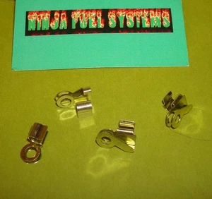 CARTER WCFB CARBURETOR CLEVIS CLIP 4 PACK ROD RETAINER CLIPS - Picture 1 of 2