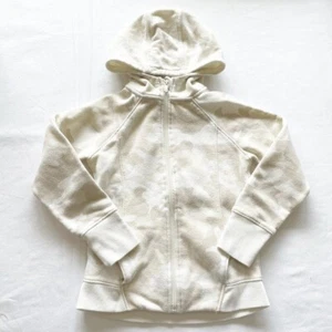 All In Motion Cream Camo Full Zip Hoodie Size 6/6x - Picture 1 of 6
