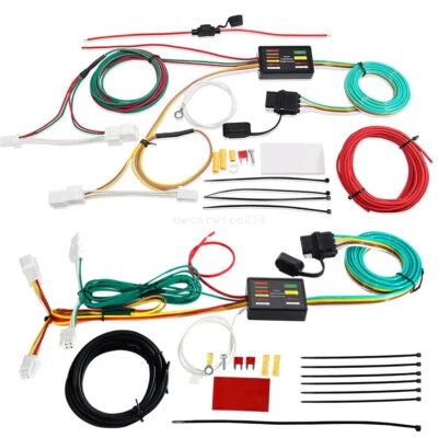 4 Pin Trailer Tow Light Wire Harness Connector Plug For Toyota RAV4 06-12,13-18 - Изображение 1 из 2