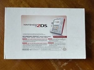 Nintendo 2DS Scarlet Red/White Console Factory Refurbed - Picture 1 of 3