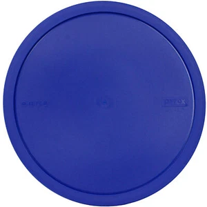 Pyrex 326-teilig Blau Rund Kunststoff Lebensmittel Aufbewahrung Ersatz Deckel - Bild 1 von 2
