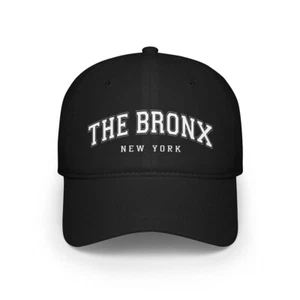 The Bronx New York College Letterman New York City Low Profile Baseball Cap - Picture 1 of 24