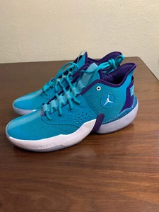 Nike Air Jordan React Elevation Promo Basketball Shoes Charlotte Hornets Teal 14 - Picture 1 of 6