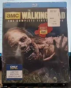 Rare! SEALED! The Walking Dead Season 1 Blu-Ray LIMITED EDITION 2 Disc -Best Buy - Picture 1 of 5