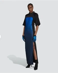 Adidas Orginals Blue Version Dress Maxi Women Small NWT - Picture 1 of 7