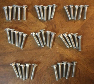 40 pernos de carro de sujeción Midwest de 1/2" x 2-1/2" de largo. Zinc. 13 hilos por pulgada - Imagen 1 de 10