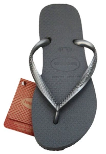 SANDALI INFRADITO INFRADITO PUNTA SLIM STEEL GREY GRIGIO HAVAIANAS taglia 29 NUOVI - Foto 1 di 3