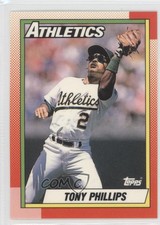 1990 Topps Box Set Collector's Edition (Tiffany) Tony Phillips #702