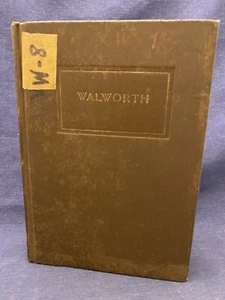 1925 Walworth Factory Plants Catalog Fittings Plumbing Valves RARE HC Book - Picture 1 of 10