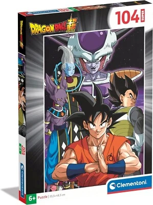 Puzzle Dragon Ball Super - 104 pezzi 33,5x48,5cm - Clementoni - Immagine 1 di 2