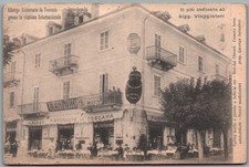 CARTOLINA DOMODOSSOLA VERBANIA ALBERGO LA TOSCANA V53
