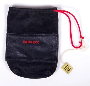 ÉTUI EN CUIR ORIGINAL Minox 35 Leather Bag Case pouch - Picture 1 of 2