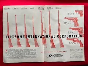 Pubblicità Stampa Vintage 1959 Armi da Fuoco Internazionale Mauser Sako Valment Manifrancia Pubblicità - Foto 1 di 9