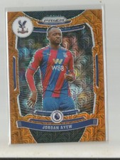 2021-22 Prizm Premier League  JORDAN AYEW  Orange Mojo Prizm