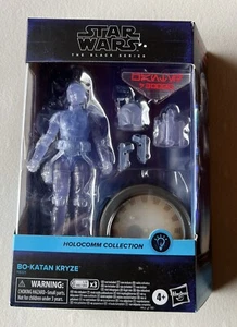 Star Wars The Black Series HOLOCOMM COLLECTION BO-KATAN KRYZE 6" FIGURE - Picture 1 of 5