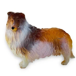 Collie Rasse Hund Figur • Vinyl PVC Statue Spielzeug für Haustierliebhaber - Bild 1 von 5