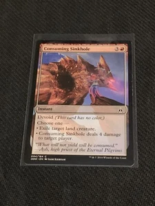 Magic the Gathering Oath of the Gatewatch Consuming Sinkhole - Picture 1 of 2