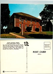 Pohick Episcopal Church, Lorton, Fairfax County, Virginia Vintage Chrome PC - Picture 1 of 1