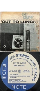 ERIC DOLPHY Out To Lunch *1966 US BLUE NOTE STEREO* Vinyl LP Hubbard Hutcherson - Picture 1 of 8