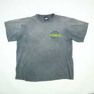 Vintage Sun Faded Gordon & Smith G&S Surf T-Shirt Distressed Single Stitch L - Picture 1 of 8