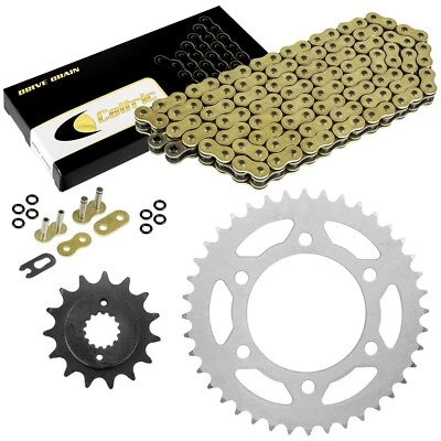 Kit de cadena de transmisión y piñón de junta tórica dorada para Ducati 900 Ss 1998-2002 Foto 1 de 4