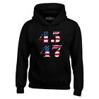 45 47 American Flag Donald Trump 2024 Hoodies MAGA ReElect Gift Vote Sweatshirts