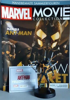 Marvel Movie Collection Yellow Jacket Figurine (Ant-Man) Figurine Eaglemoss - Image 1 of 4