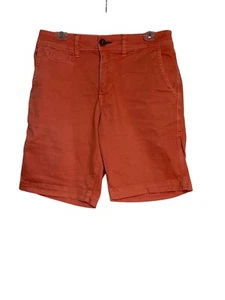 American Eagle Outfitters Mens Active Flex Coral Chino Shorts Size 30 - Picture 1 of 8