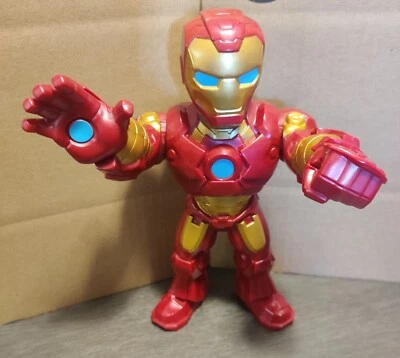 "Figura de acción posable Iron Man de 10"" Marvel Super Hero Adventures Mega Mighties" Foto 1 de 4