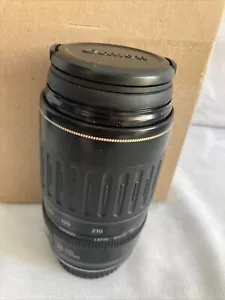 Canon EF 70-210mm Ultrasonic 70-210 Full Frame Zoom Lens W/ Ultraviolet Filter - Picture 1 of 12