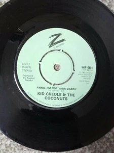Annie, I'm Not Your Daddy - Kid Creole & the Coconuts 7 inch Vinyl Single. - Picture 1 of 6