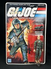 1982 GI Joe GRUNT 9 Back Straight Arm Infantry MOC