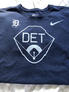detroit tigers nike dri fit shirt