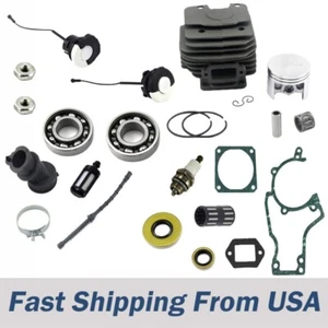 USA Holzfforma 52mm Cylinder Piston Kit Drum Needle Cage Combo For ST MS380 038 - Picture 1 of 1