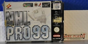 NHL Pro 99 Nintendo 64 embalaje original Konami simulación deportiva hockey sobre hielo 1-4 jugadores N64 - Imagen 1 de 3