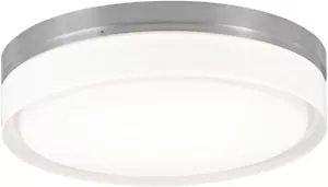 Tech Lighting 700CQLC Cirque 11" Wide LED Flush Mount Light w LED Module-Chrome - Picture 1 of 3