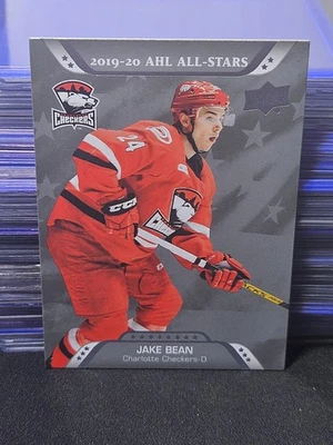 20-21 Upper Deck AHL Jake Bean AHL All Star 🚨🚨🚨 Charlotte Checkers  - Image 1 of 2
