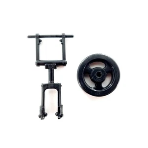 Vintage 1984 GI Joe Killer Whale Hovercraft Fahrrad Gabel Lenker & Rad Zubehör - Bild 1 von 4