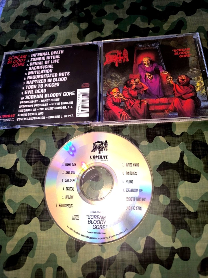 CD - Death - Scream Bloody Gore - Death Metal Regurgitate Inveracity Devourment - Immagine 1 di 1